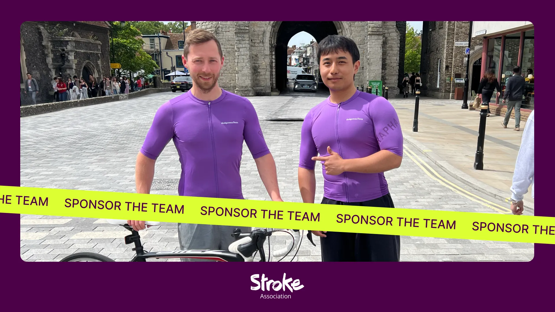 Pedalling for Stroke Awareness