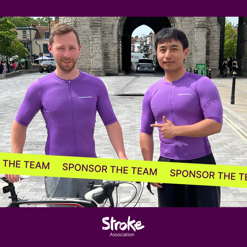 Pedalling for Stroke Awareness