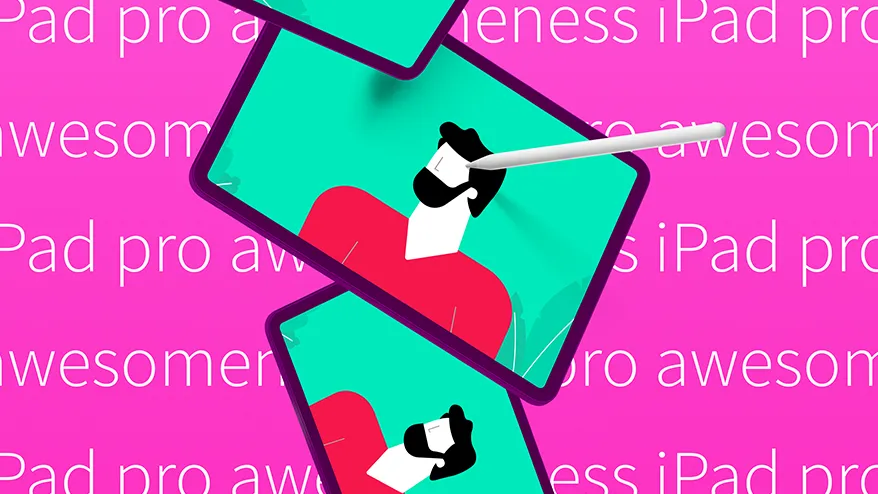 Designer + Developer + iPad Pro = Awesomeness