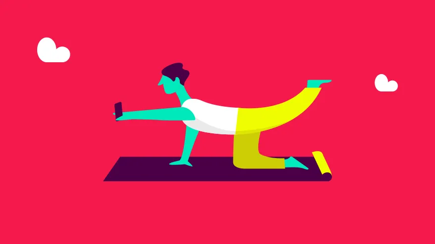 Five yoga poses for your social media enlightenment